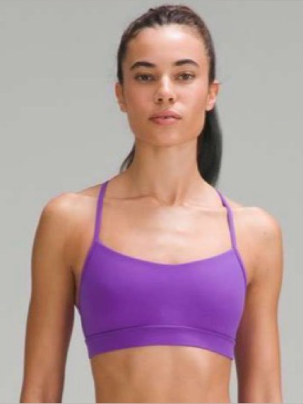 Lululemon Flow Y Bra Nulu *Light Support, A-C Cups
Atomic Purple